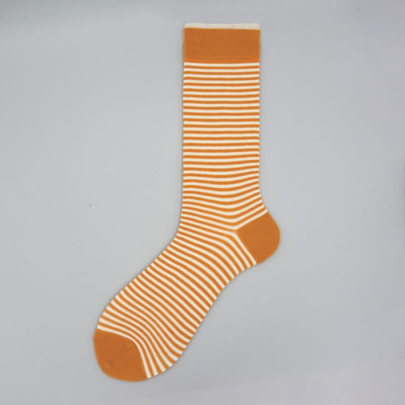 Calza corta in caldo cotone a righe...