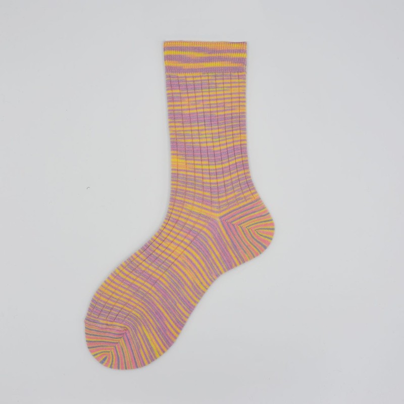 Calza in cotone e lana vergine...