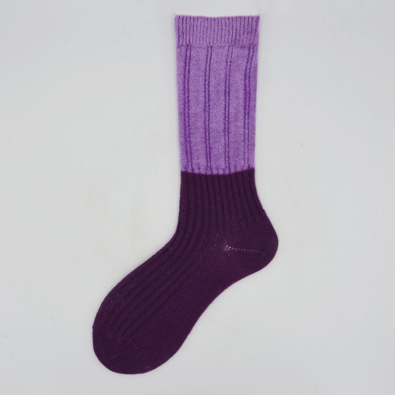 Calza corta in misto cashemere...