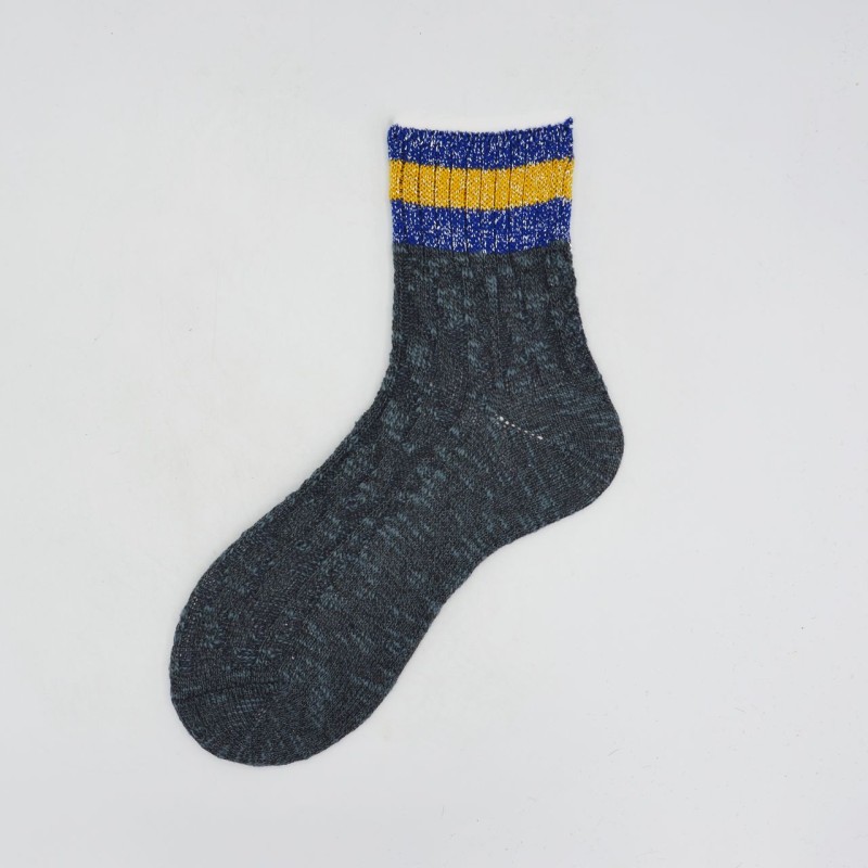 Calza corta da donna in cotone con...