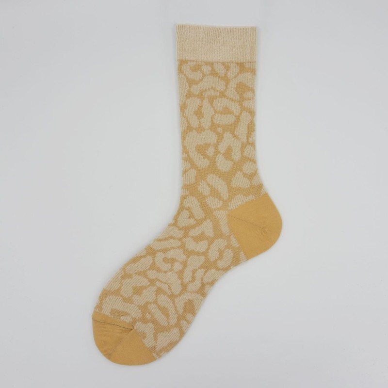 Calza corta in cotone e ciniglia...