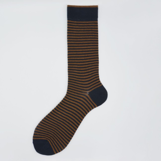 Calza corta in caldo cotone a righe Novak 2