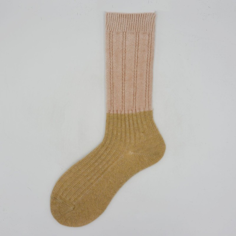 Calza corta in misto cashemere...