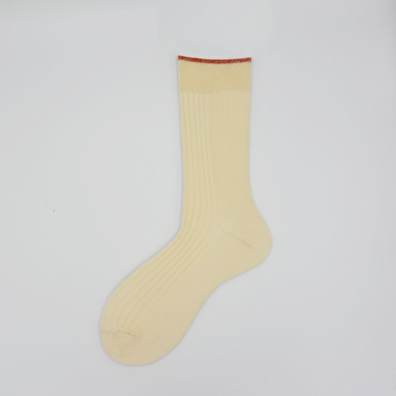 Calza corta in misto cashemere a...