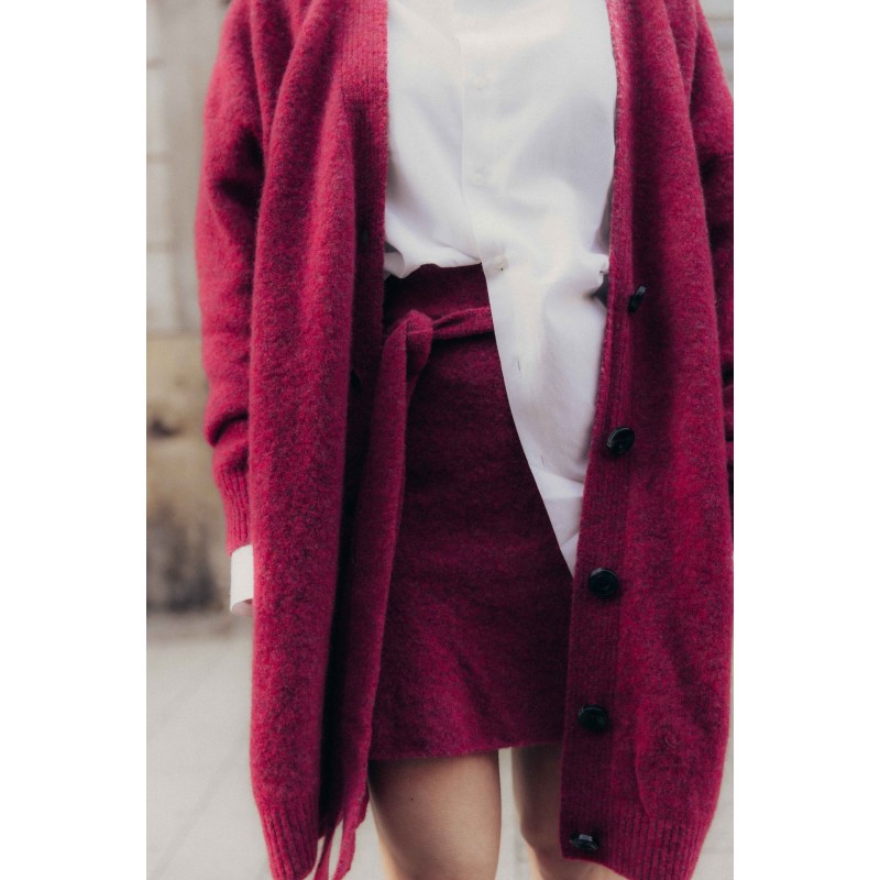 Gonna in lana in tinta unita Cutie