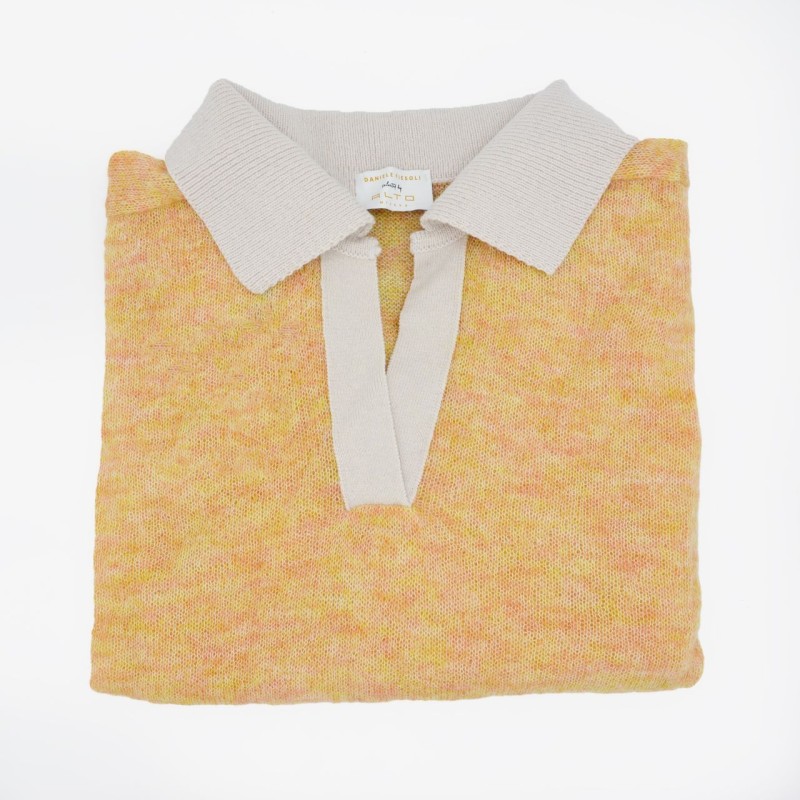 Polo in lana e mohair oversize Softy