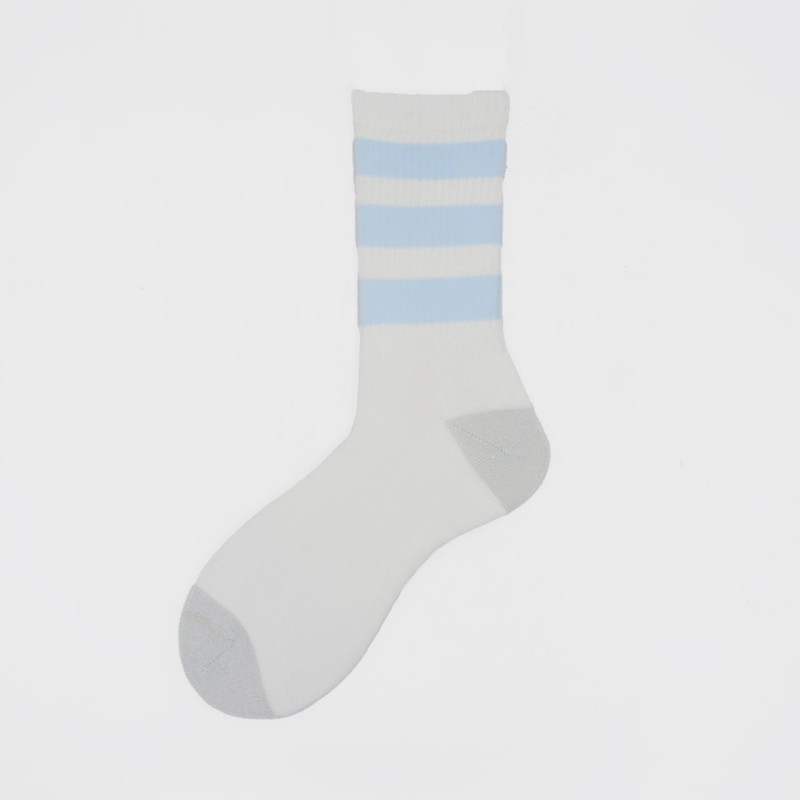 Calza corta in spugna di cotone con...