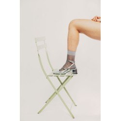 Calza corta in filo pesca tinta unita Pachira