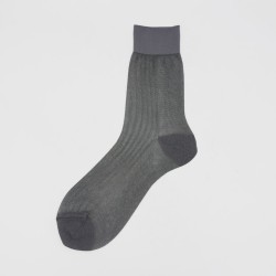 Calza corta in filo pesca tinta unita Pachira