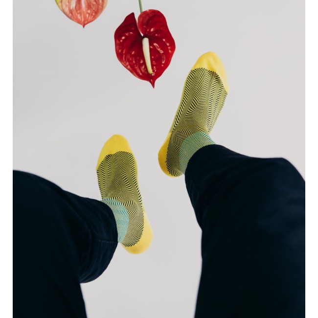 Calza corta in cotone a lisca Timo 2