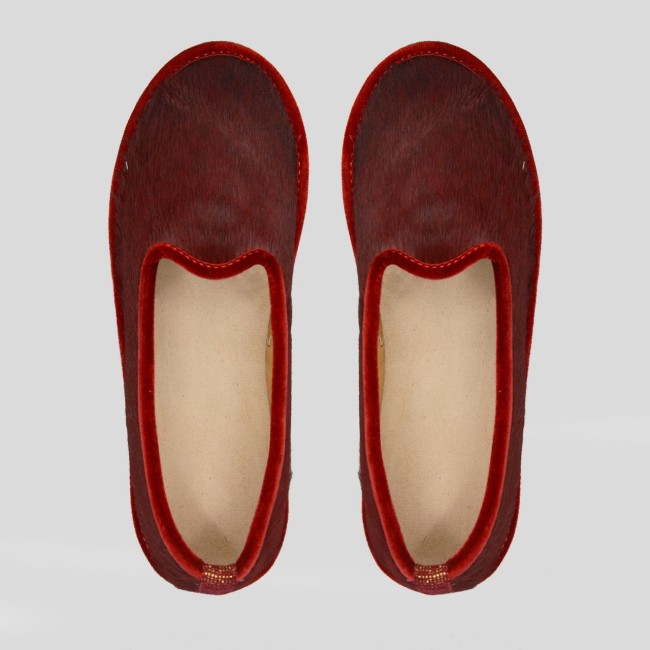 Ballerina in cavallino con suola rigida Venere