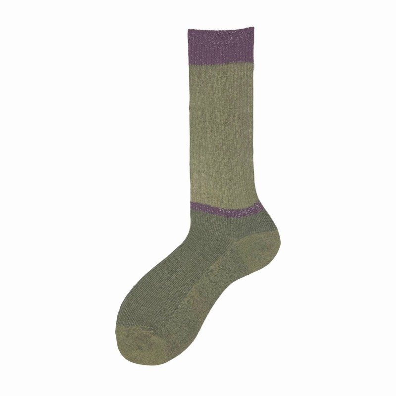 Claza corta in lurex a costa Artide