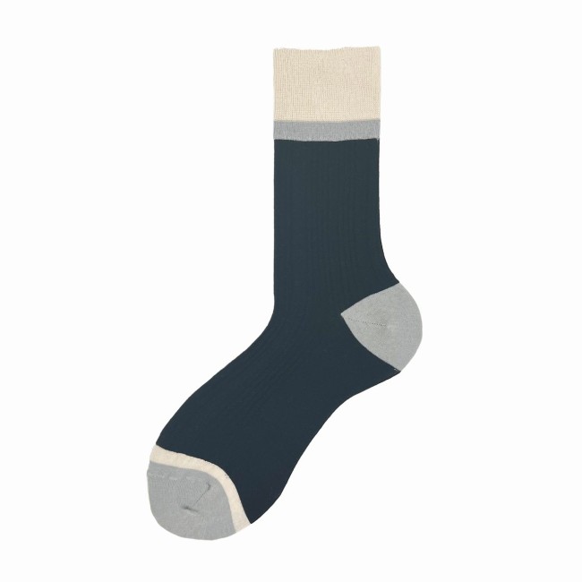 Calza corta in misto cashmere coste Maribel