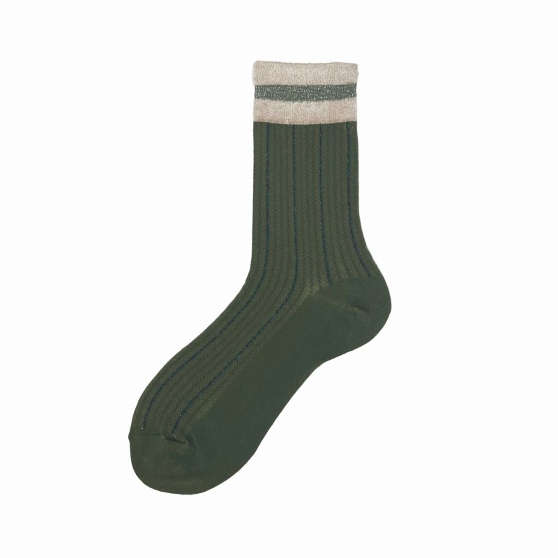 Calza corta misto cashmere Morgana