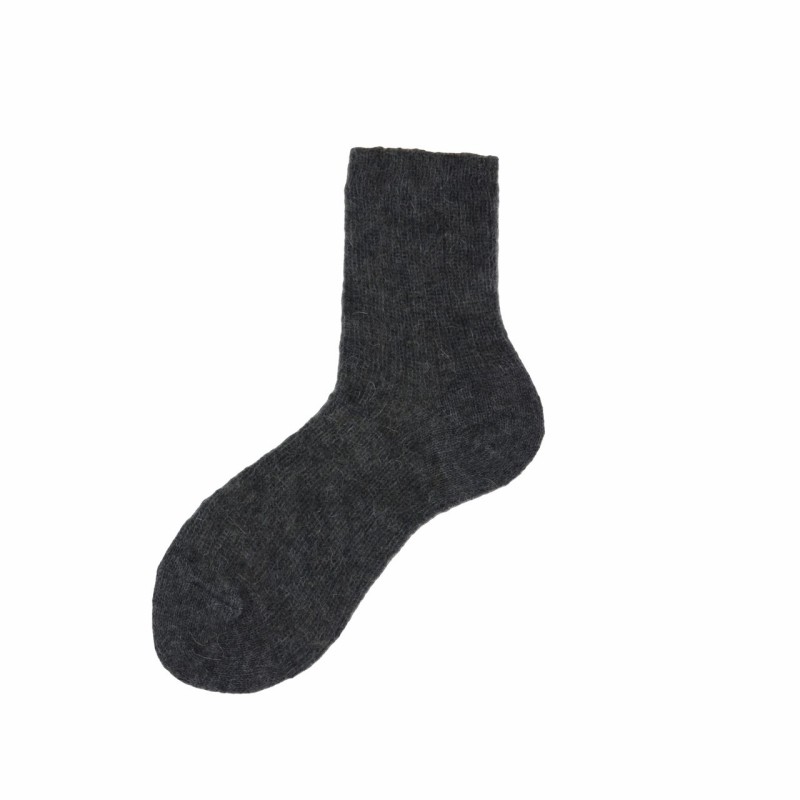 Calza corta in mohair a costa Sabine