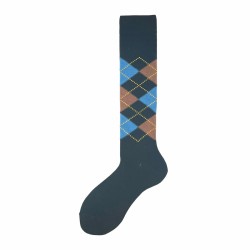 Calza lunga in cotone overcheck Nilde