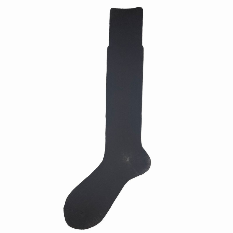 Calza lunga in misto cashmere con...