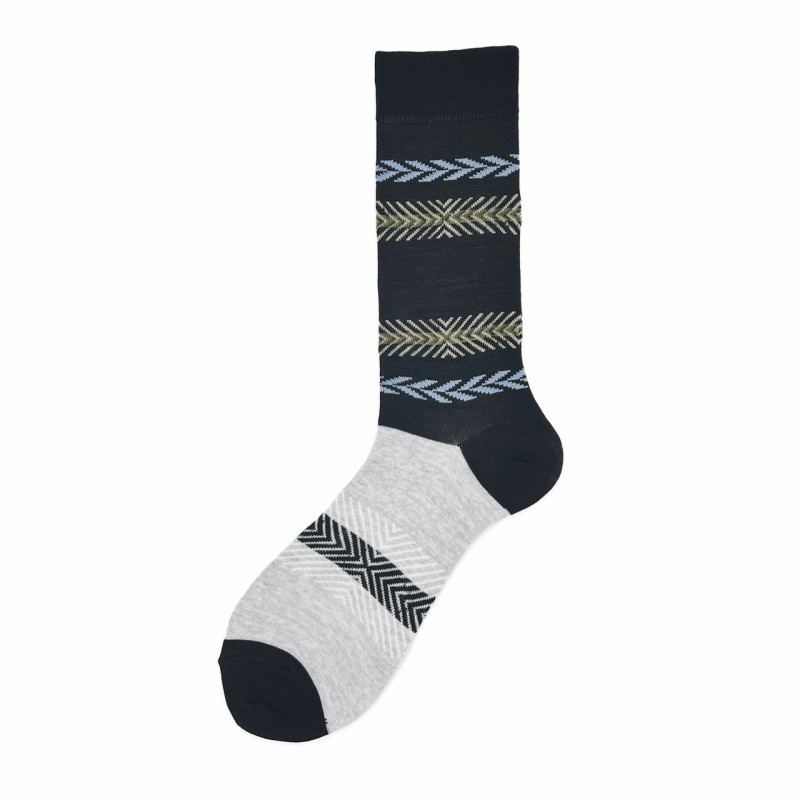 Calza corta in lana vergine fantasia...