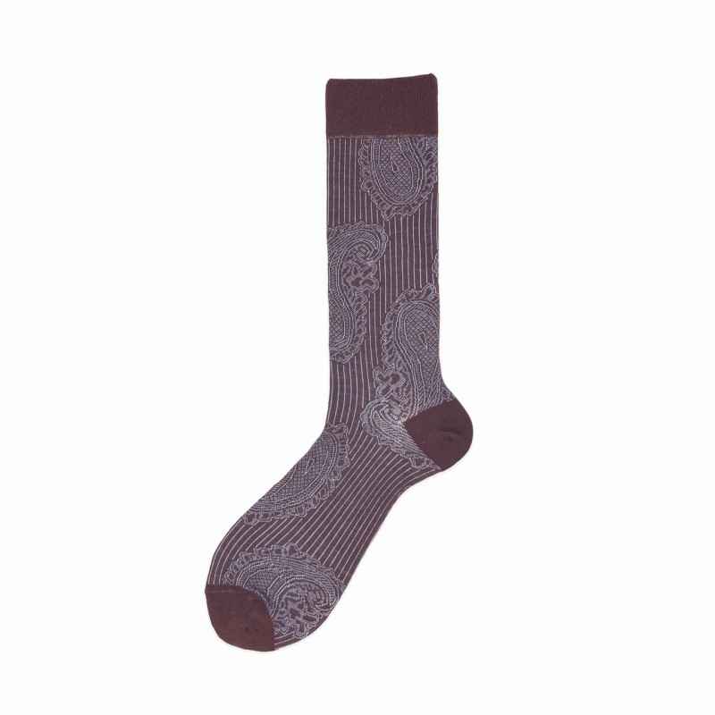 Calza corta in misto cashmere con...