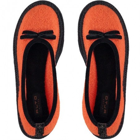 Thaila in Boiled Wool Home Slippers