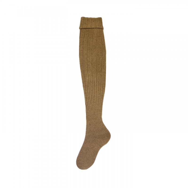 N.187 Ribbed Overknee Socks