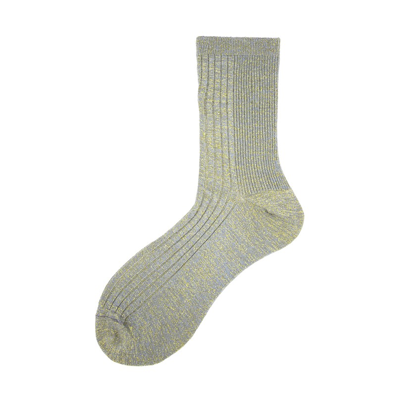Short Sock in Cotton and Lurex N°92