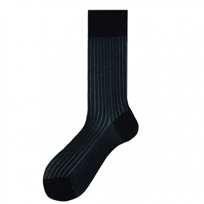 Calza corta da uomo in cotone reversibile Pointer