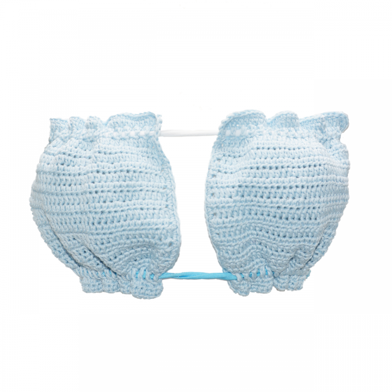 Top da donna in cotone crochet con...