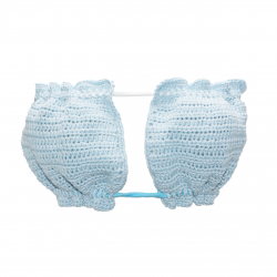 Top da donna in cotone crochet con rouges Sangria