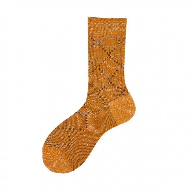 Calza lunga in cotone overcheck Check