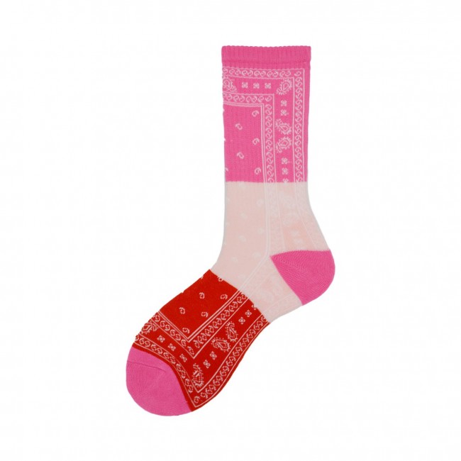 Calza corta rasata a fantasia bandana Tami