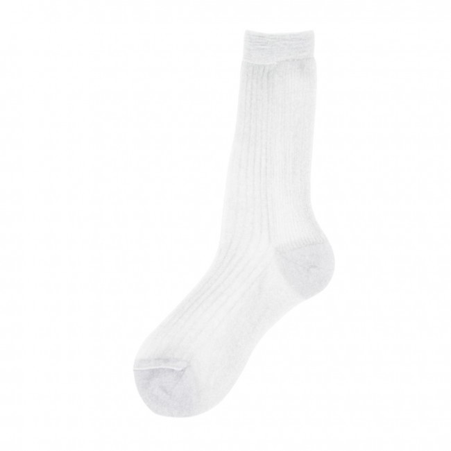 Calza corta a costa differenziata Hailey