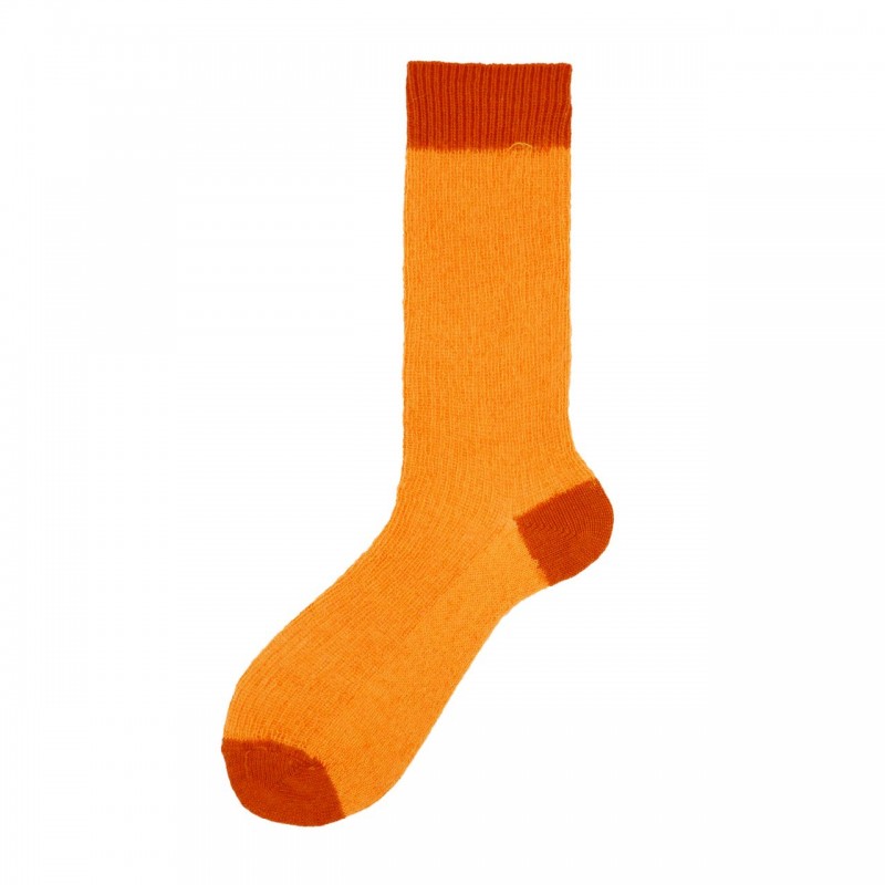 Calza corta a costa in mohair Jonathan