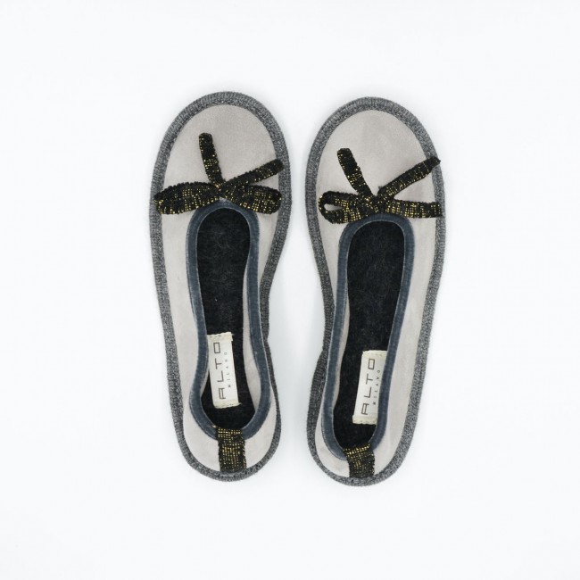 Joyce ballerina da casa in microfibra