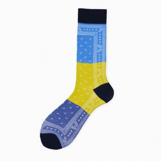 Calza corta uomo in cotone bandana Yuri 2