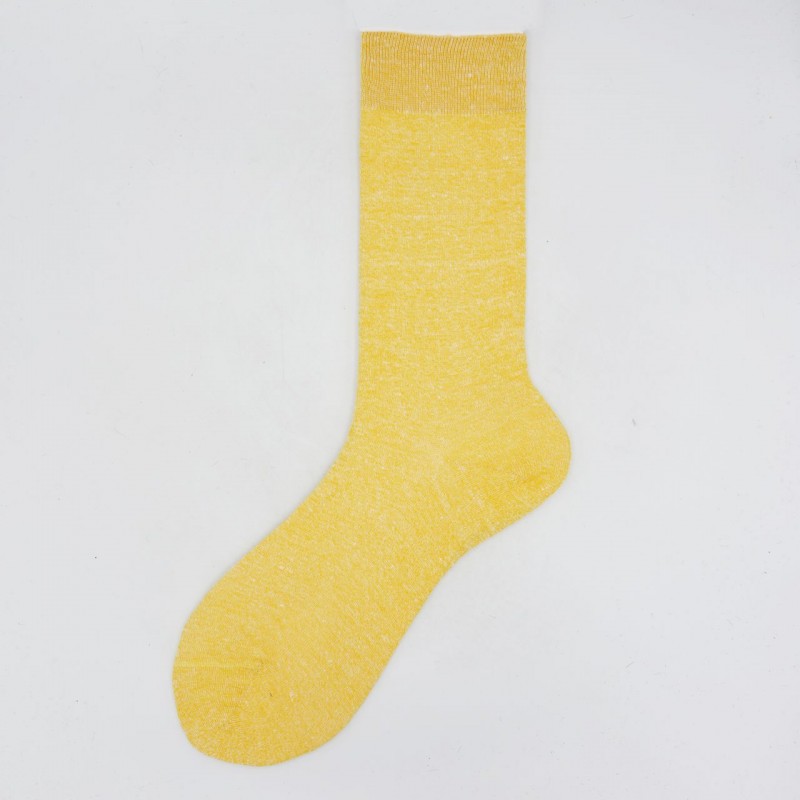 Calza da uomo corta in lino e cotone...