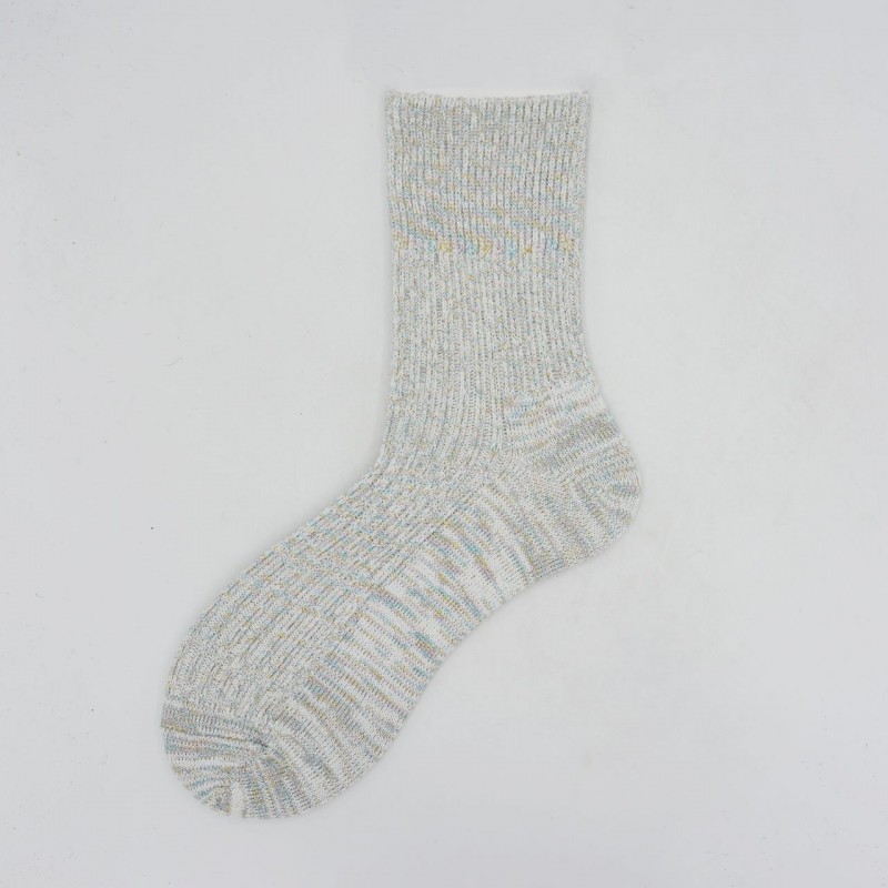 Calza corta in viscosa e lurex...