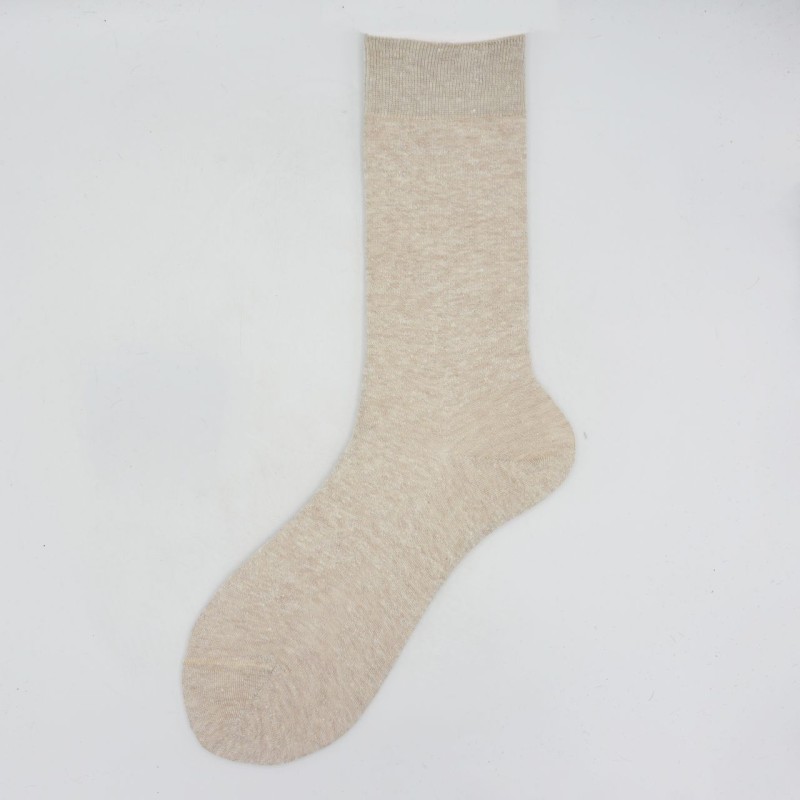 Calza da uomo corta in lino e cotone...