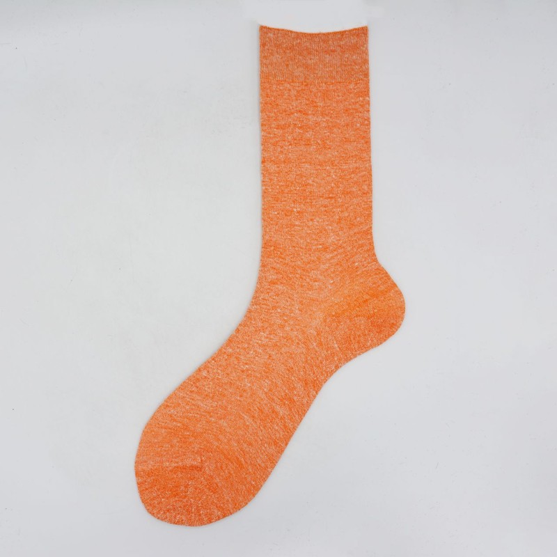 Calza da uomo corta in lino e cotone...