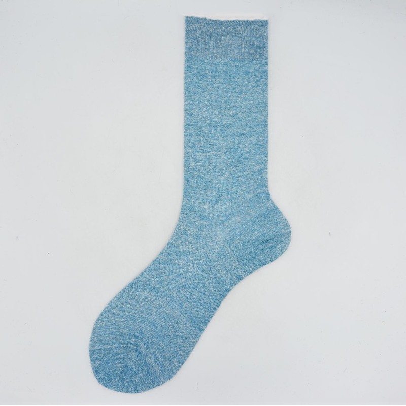 Calza da uomo corta in lino e cotone...