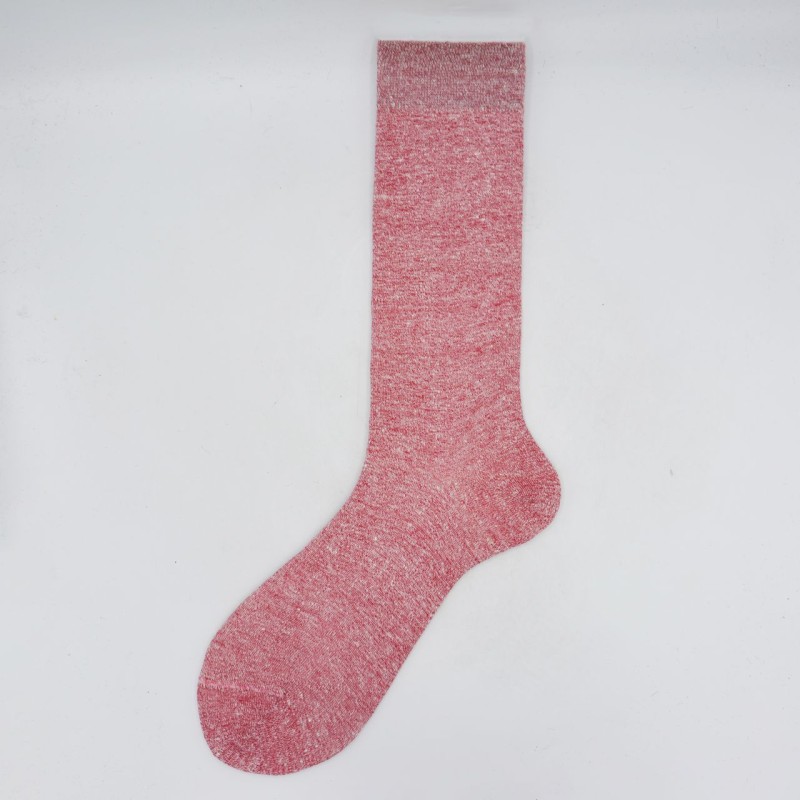 Calza da uomo corta in lino e cotone...