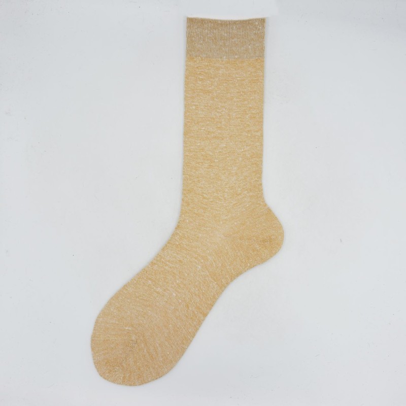 Calza da uomo corta in lino e cotone...